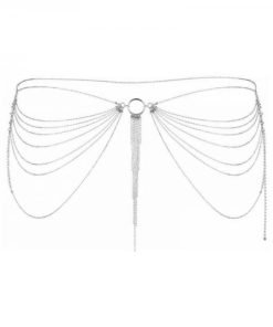 Bijoux Indiscrets Magnifique Chain Waist Jewelry Silver
