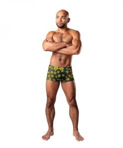 Male Power Petal Power Pouch Short Daisy Print