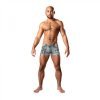 Male Power Dirty Denim Pouch Short Denim Print