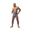 Male Power Infinite Comfort Amplifying Strappy Pouch Short Periwinkle