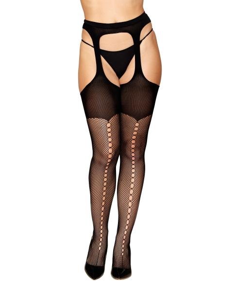 Fishnet Suspender Garter Pantyhose O S