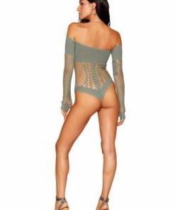 Long Sleeve Teddy Sage