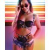 Vibes Not Your Bitch Bra Panty Black