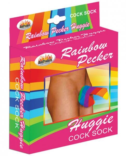 Rainbow Huggie Mens Cock Sock