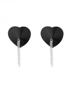 Nipplicious Dominatrix Leather Collar Pasties W Chains
