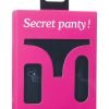 Secret Panty Vibrating Panty Black