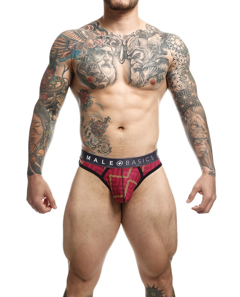 Male Basics Sexy Pouch Thong Tweed