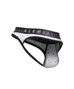 Male Basics Sexy Pouch Thong Confetti