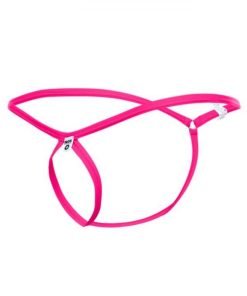 Mob Tear Drop Thong Hot Pink L Xl
