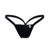 Mob Y Buns Thong Black