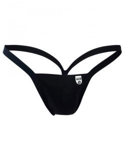 Mob Y Buns Thong Black