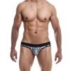 Male Basics Mob Aero Jock Zebra