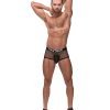 Cock Pit Fishnet Mini Cock Ring Short Black