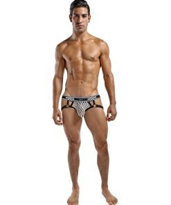 Peep Show Jock Strap Ring White Small Medium