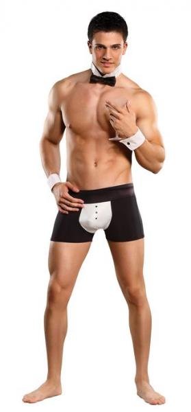 Male Power Butt Ler Costume S M Black