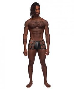 Vulcan Studded Harness Black