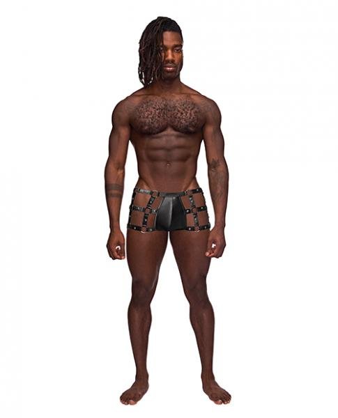 Vulcan Studded Harness Black