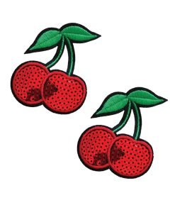 Neva Nude Sequin Cherry Pasties 2 Wears Red O S