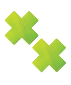 Neva Nude Chameleon Color Changing X Factor Pasties Green Yellow