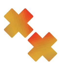 Neva Nude Chameleon Color Changing X Factor Pasties Orange Yellow