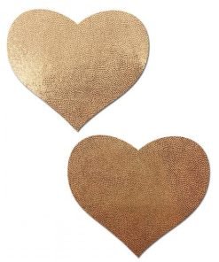 Pastease Love Liquid Rose Gold Heart Pasties