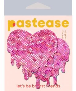 Pastease Pink Melty Heart Shattered Glass Disco Ball