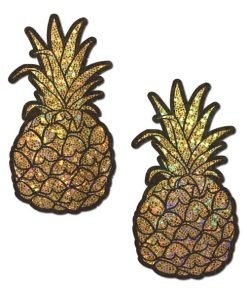 Pastease Glitter Pineapples Gold