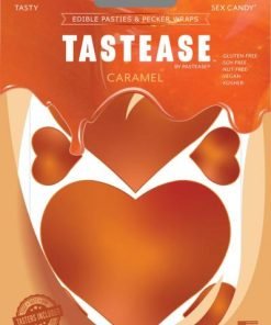 Tastease Caramel Edible Nipple Pasties Pecker Wraps