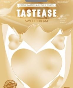Tastease Sweet Cream Edible Nipple Pasties Pecker Wraps