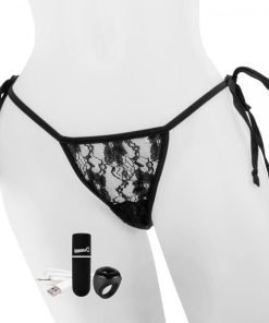 My Secret Charged Remote Control Panty Vibe Black