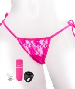 My Secret Remote Control Vibrating Panty Pink O S