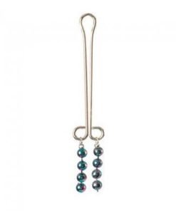 Intimate Play Beaded Clitoral Jewelry Black