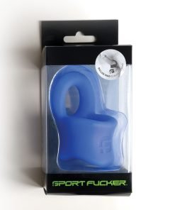 Sport Fucker Silicone Baller Ring Blue