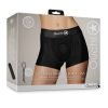 Shots Ouch Vibrating Strap On Boxer Black Xs S