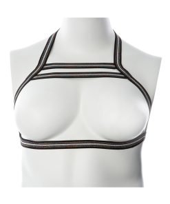 Gender Fluid Silver Lining Harness S L Black Silver