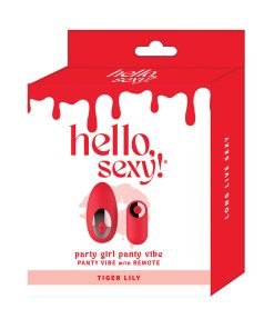 Hello Sexy Party Girl Panty Vibe Tiger Lily