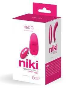 Vedo Niki Rechargeable Panty Vibe Foxy Pink