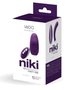 Vedo Niki Rechargeable Panty Vibe Deep Purple