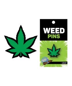 Wood Rocket Weed Pot Leaf Pin