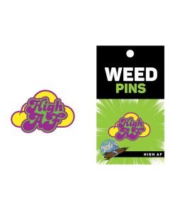 Wood Rocket Weed High Af Pin Multi Color