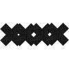 Classic Black X Pasties