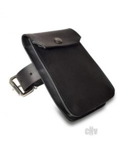 Prowler Red Leather Belt Pouch Lg