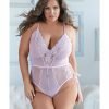 Allure Belle Lace Mesh Tie Up Romper Pink