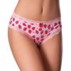 Sweet Treats Crotchless Boy Short W Wicked Sensual Care Strawberry Lube Pink