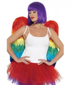 Rainbow Feather Wings