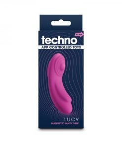 Techno Lucy App Controlled Panty Vibe With Magnet Magenta