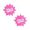 Neva Nude Barbie Babe Sassy Slut Uv Pink Glitter Nipple Pasties