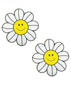 Neva Nude Glitter Groove Daisy Delights Smiley Nipple Pasties
