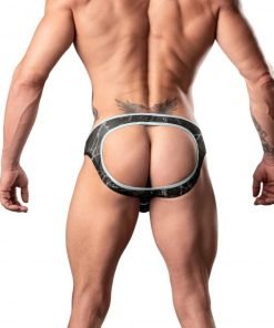 Marble Mesh Moonshine Jock Black